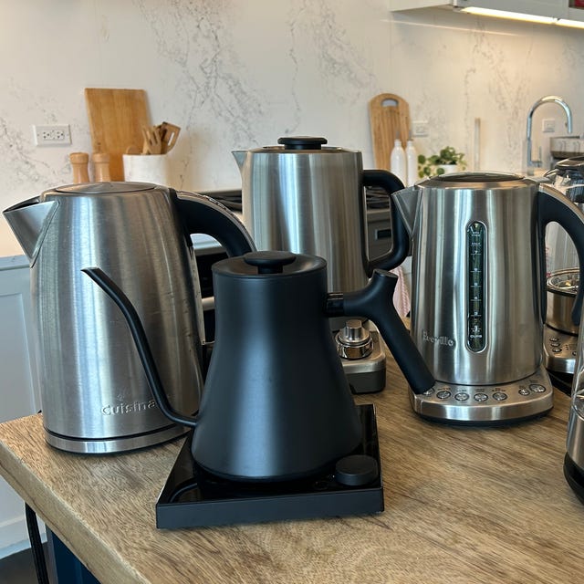 tea kettles on a countertop tea kettles on a countertop