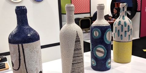 Blue, Bottle, Azure, Collection, Cobalt blue, Design, Ceramic, Artifact, Flask, Glass bottle, 
