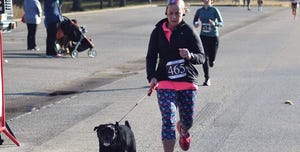 Running, Dog, Dog walking, Canidae, Leash, Cani cross, Recreation, Jogging, Sporting Group, Marathon, 