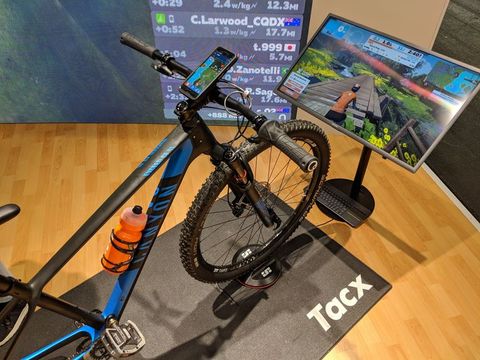Zwift announces its first singletrack route with interactive steering