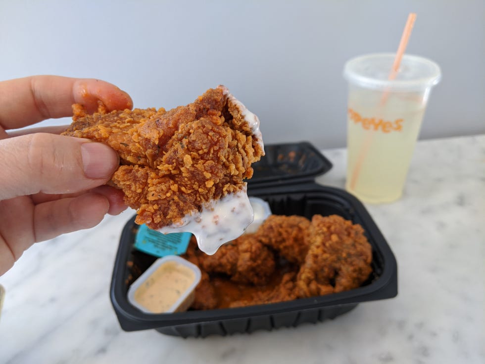 popeyes pickle menu bone in wings with pickle glaze