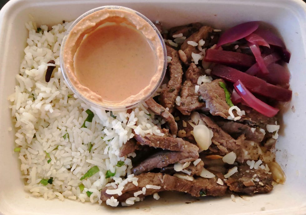 calo beef biryani bowl