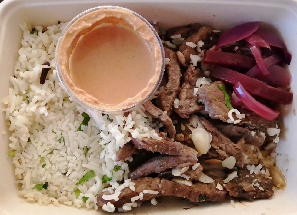calo beef biryani bowl calo beef biryani bowl