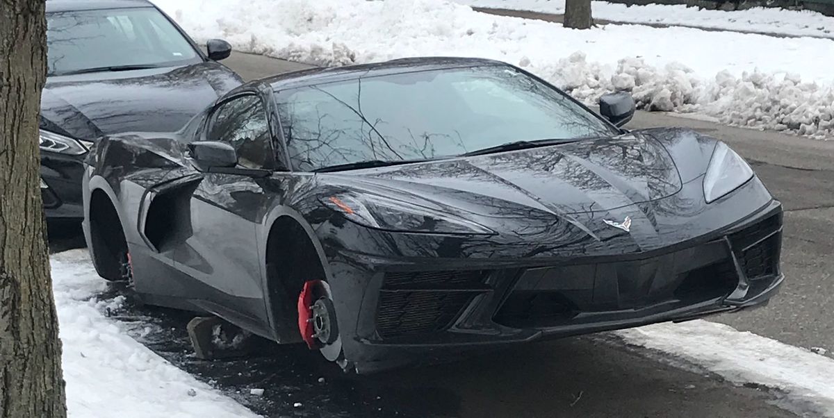 C8 Corvette wheels stolen