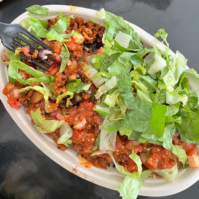 chipotle plantbased chorizo review