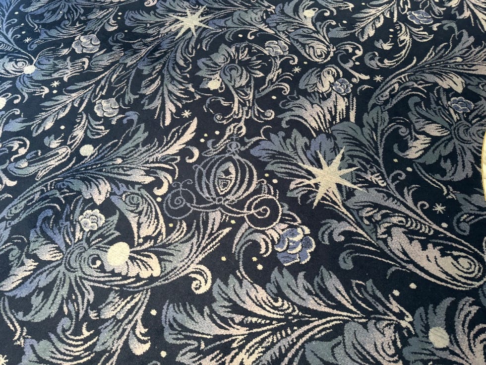 disney wish carpet with cinderella designs