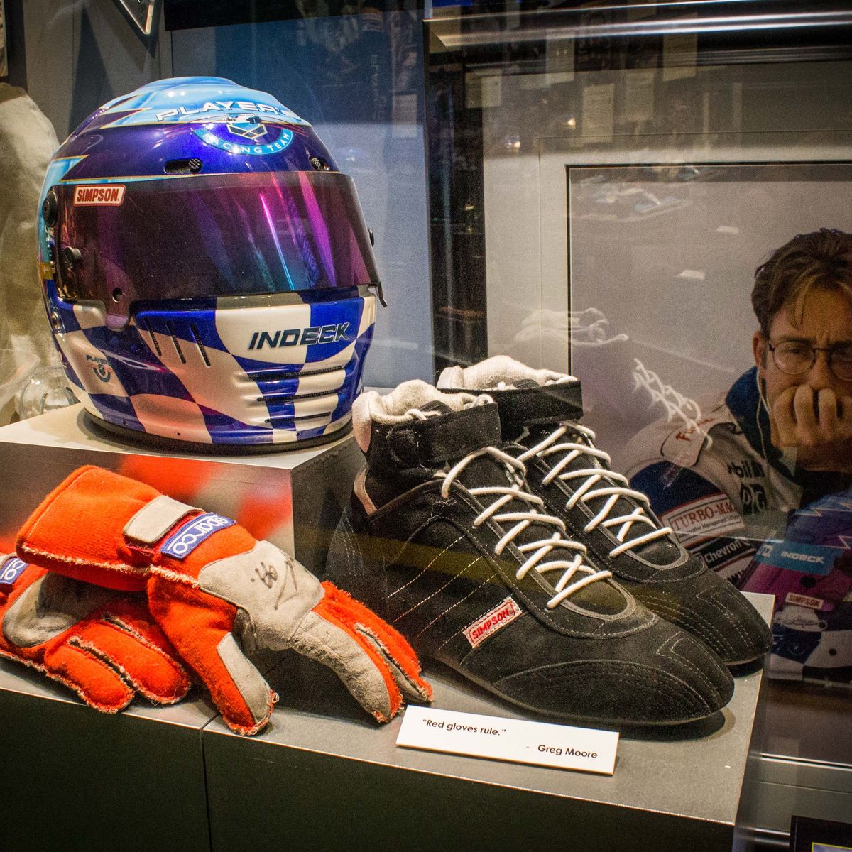 Full Size Hall Of Fame Collection Race Suit Display Case