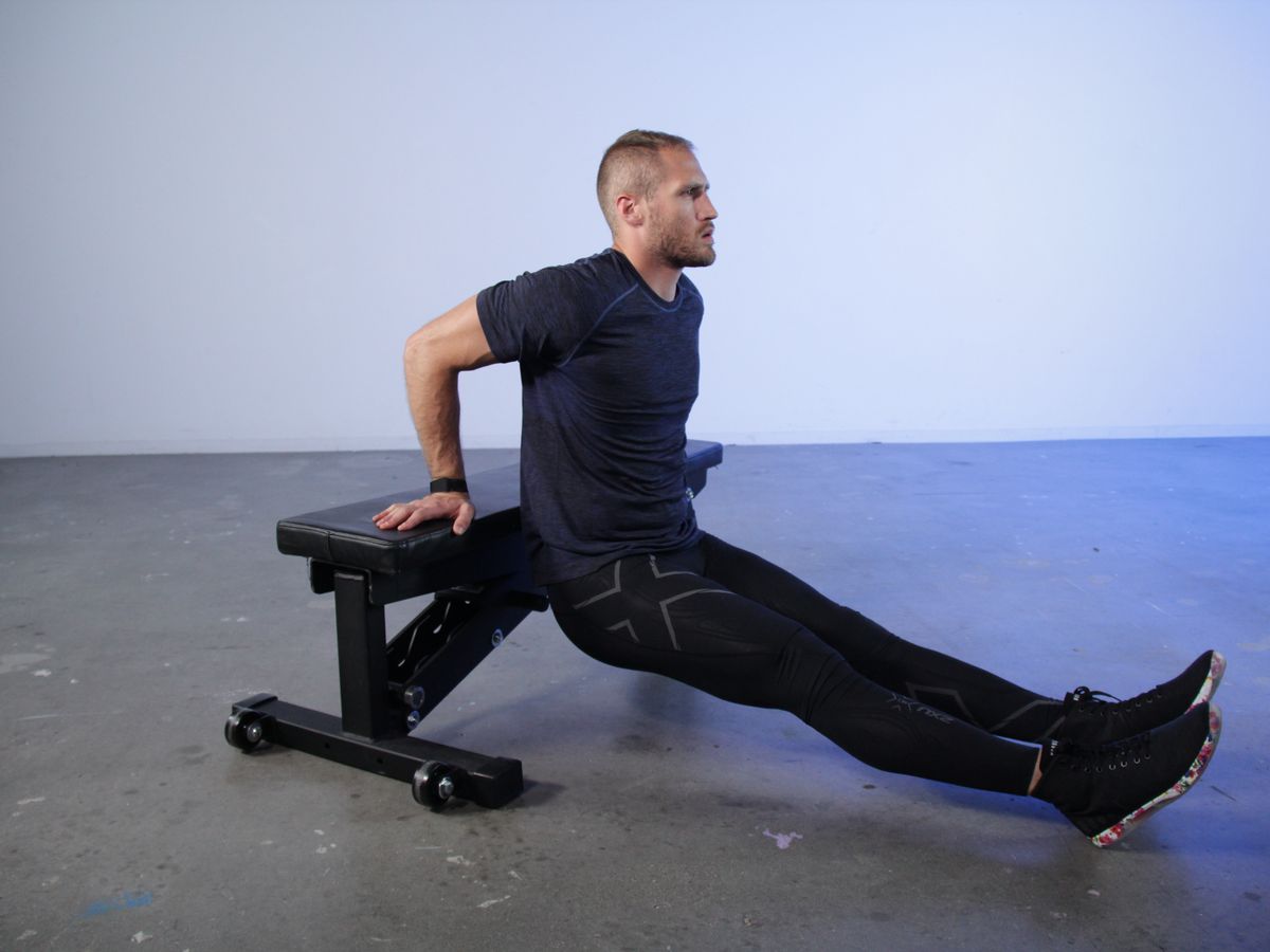 How to Do Bench Dips to Pack on Triceps Muscle in Your Workout