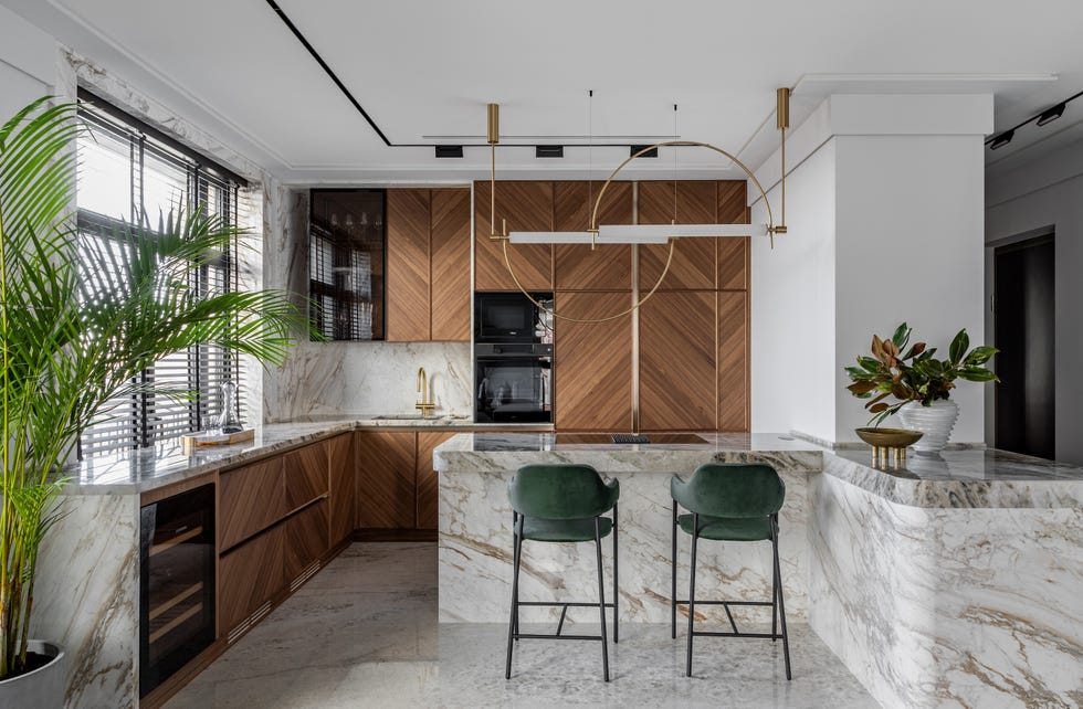 dos apartamentos y reorganizar 136 metros, así se diseno un hogar familiar funcional y luminoso