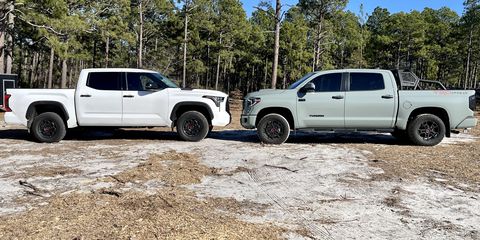 2022 an 2021 Tundra trd Pros Nues zu Nues