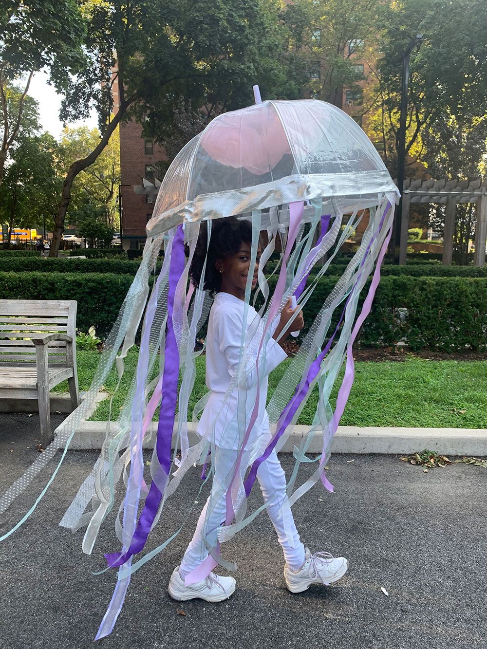 Jellyfish costume #diycostume #jellyfish #halloween