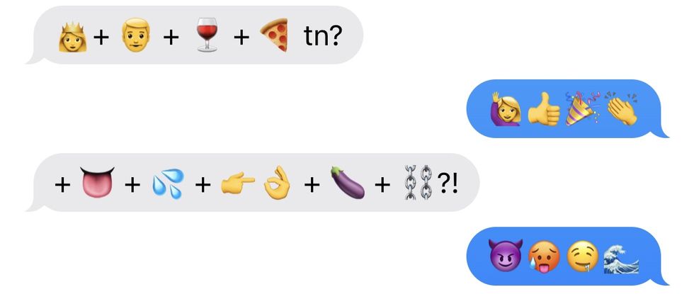 funny emoji sexts