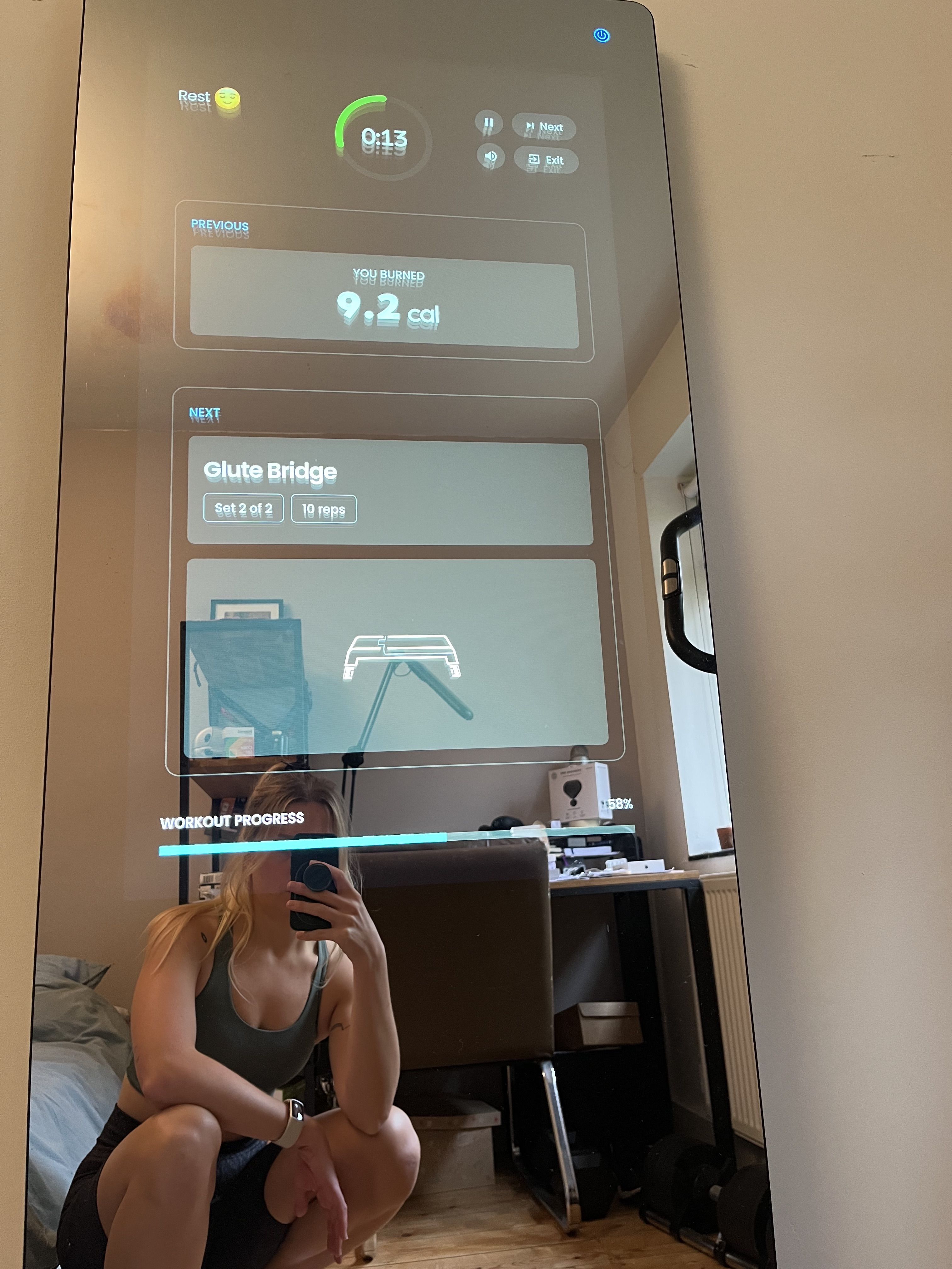 MAGIC AI: Interactive Exercise Smart Mirror · MAGIC AI: The Mirror Home Gym