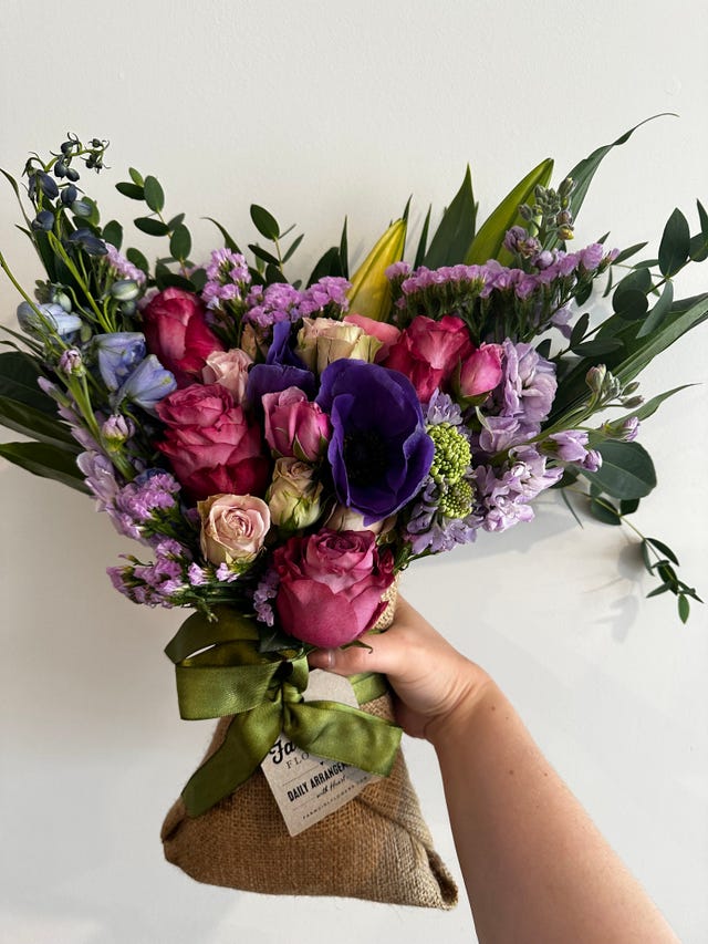 arrangement of flowers