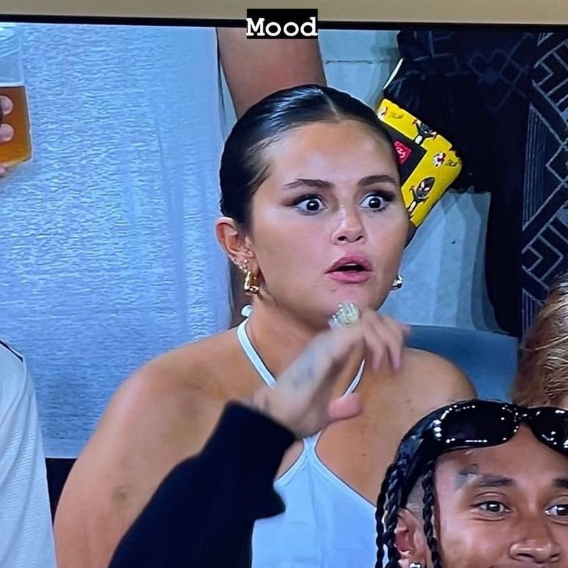 Selena Gomez Shared a Meme of Her Shocked Face at Last Night's Inter Miami Game