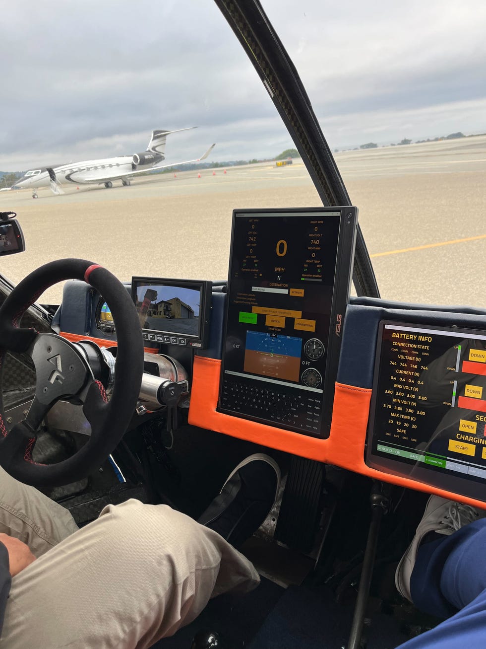 flying car at pebble beach 2023