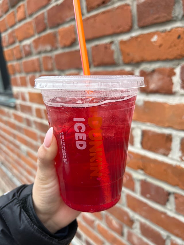 dunkin energy drinks