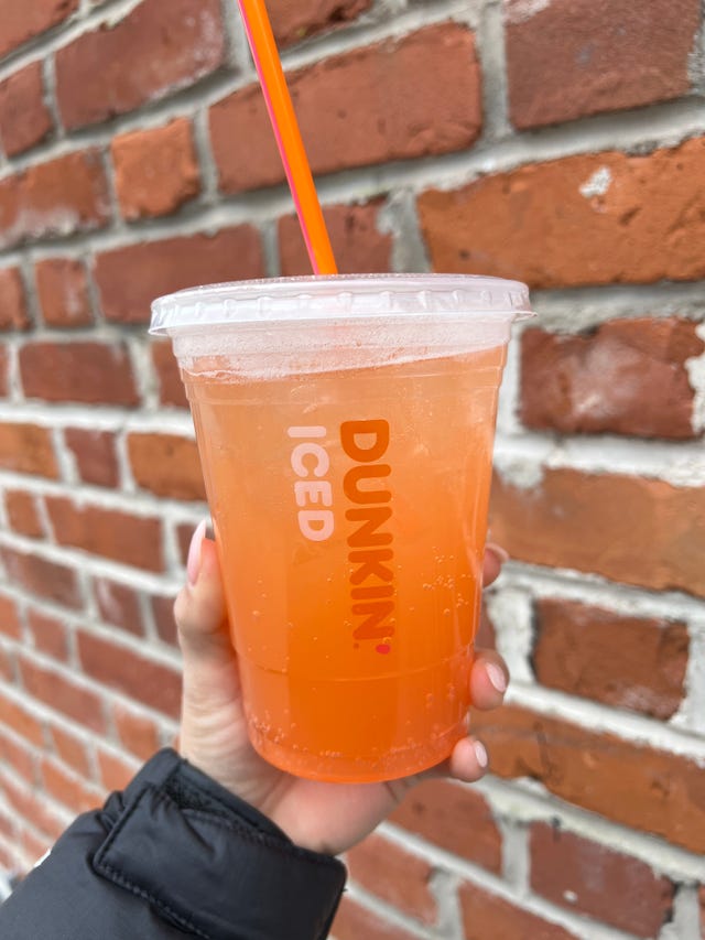 dunkin energy drinks