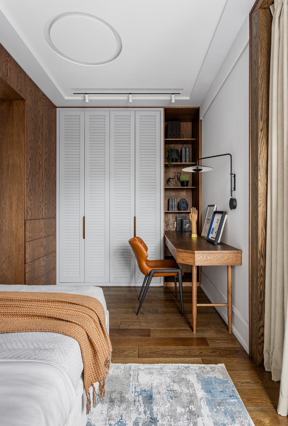 dos apartamentos y reorganizar 136 metros, así se diseno un hogar familiar funcional y luminoso