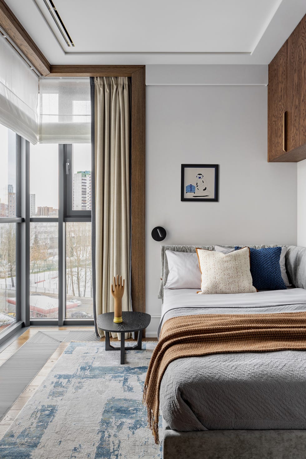dos apartamentos y reorganizar 136 metros, así se diseno un hogar familiar funcional y luminoso