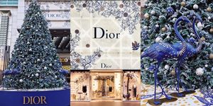 Dior台北101聖誕佈景