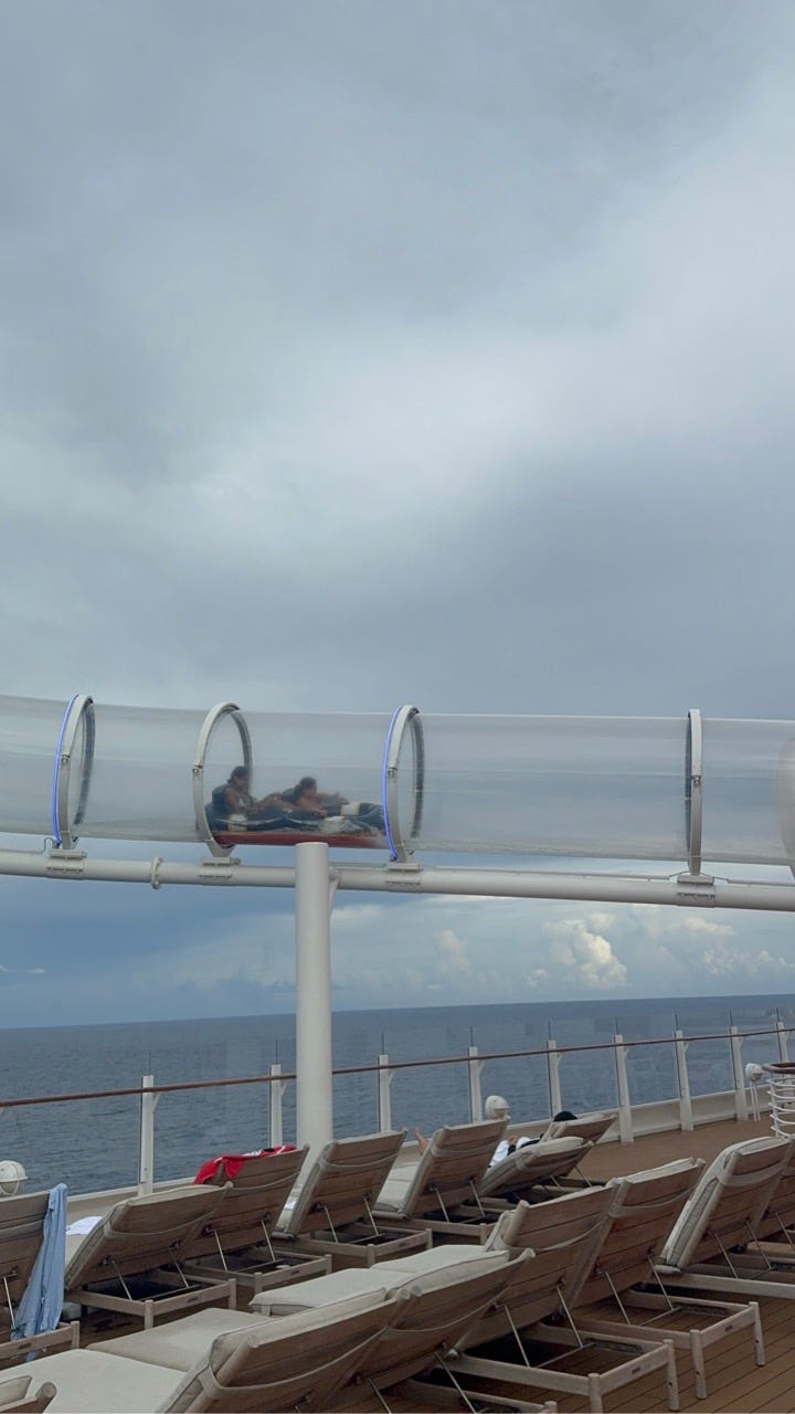 disney wish aquamouse water slide