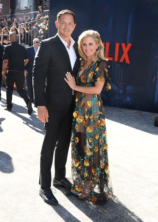 hollywood, california july 13 mark greaney arrives at the world premiere of netflixs the gray man at tcl chinese theatre on july 13, 2022 in hollywood, california photo by steve granitzfilmmagic