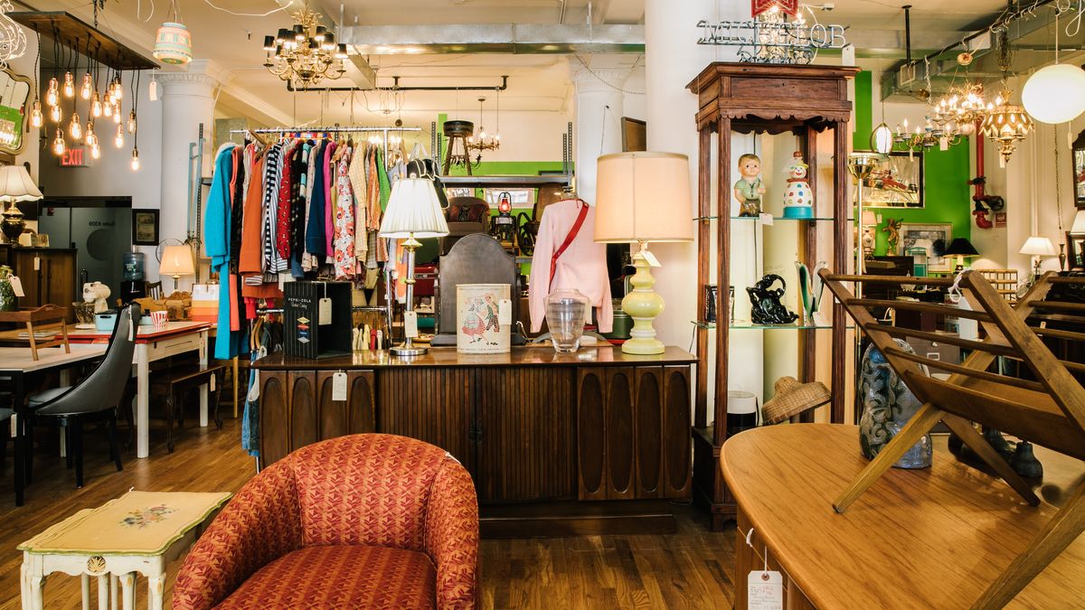 Tour Furnish Green's NYC Showroom Full of Vintage Furniture and Decor ...