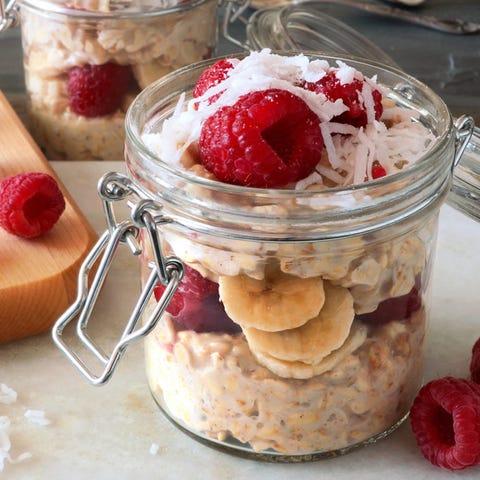 porridge con frutos rojos