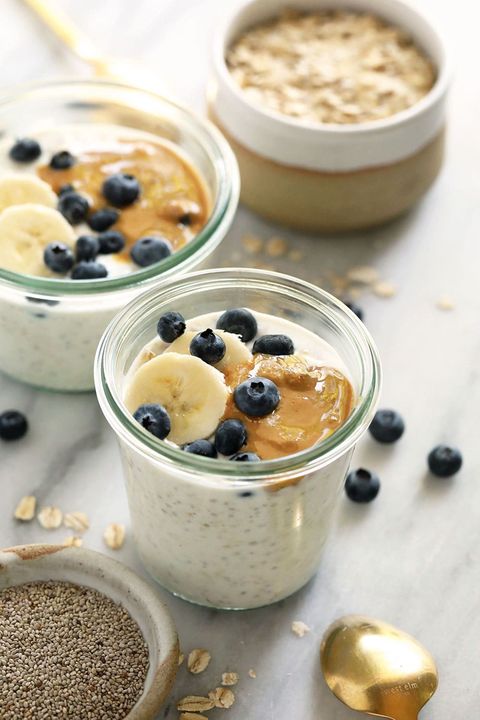 porridge con yogurt griego