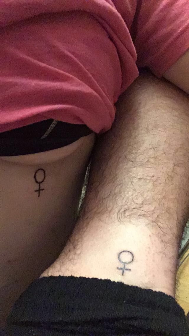 Male and Female Sign Intersex Androgynous Hermaphrodite Gender Symbol  Temporary Tattoo Water Resistant Set Collection | Michaels