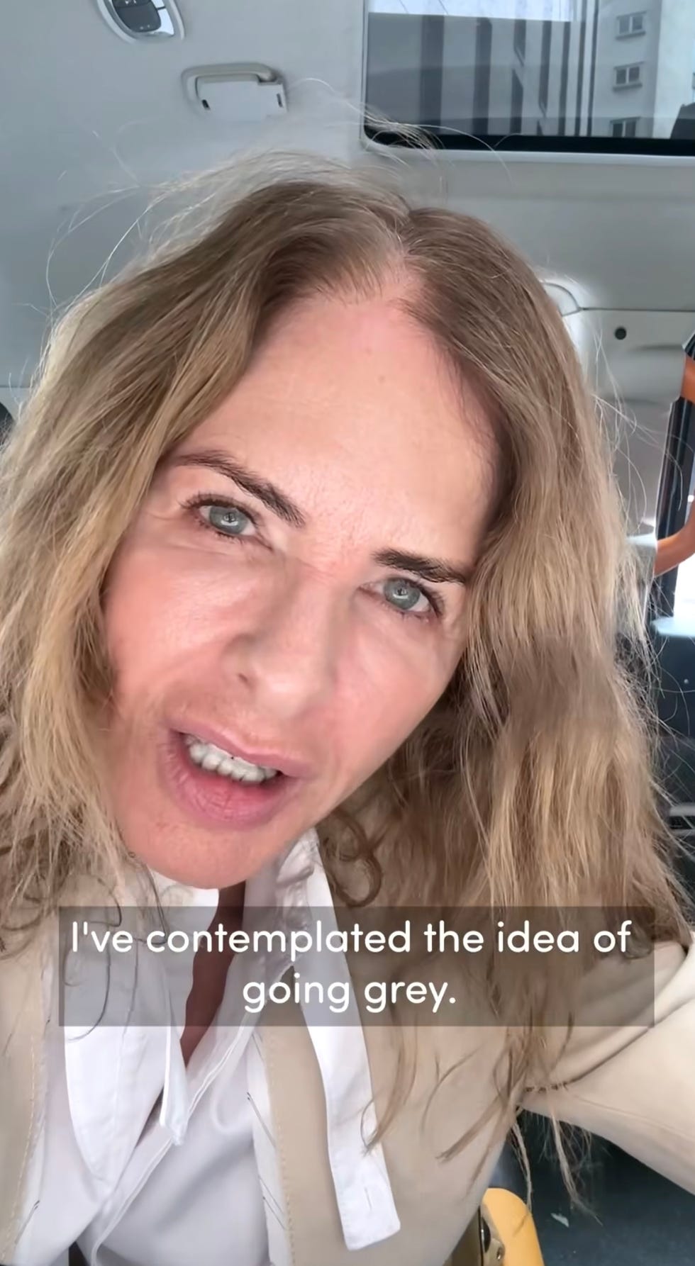 trinny woodall going grey