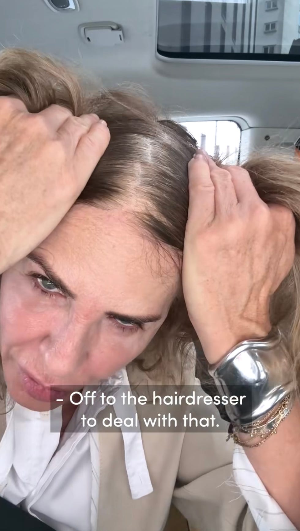 trinny woodall going grey