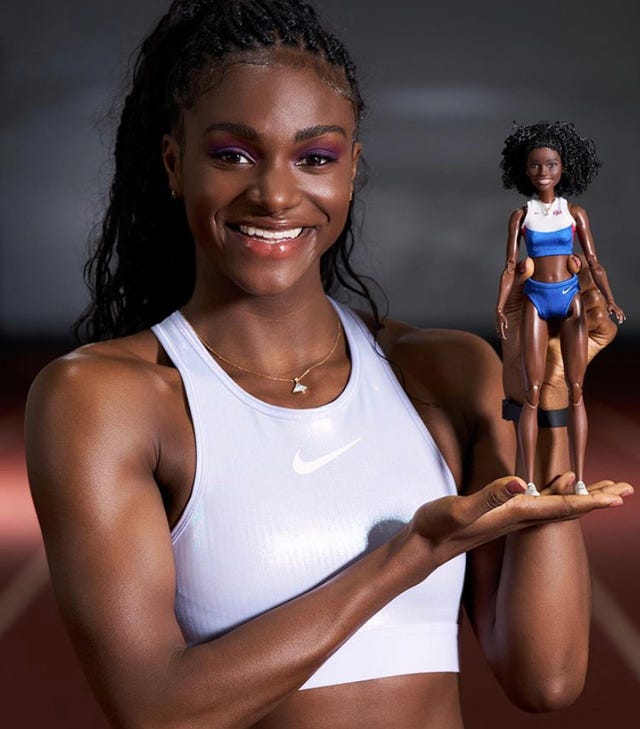 Dina Asher Smith Barbie doll