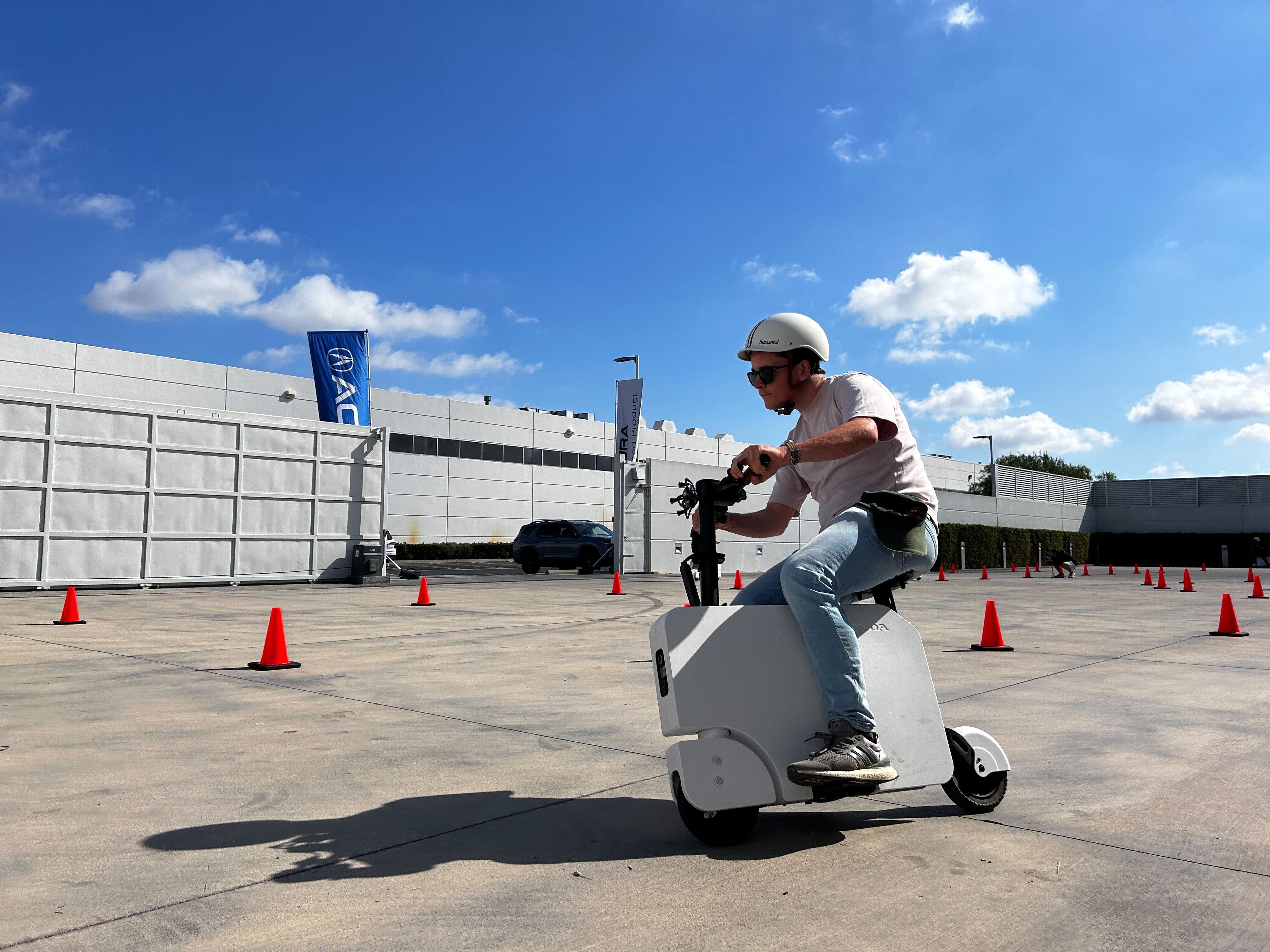 Autocollant Scooter Vintage 3 - ref.SMVHC100