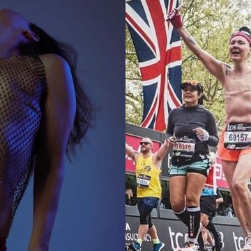 英國馬拉松女選手裸上身跑步？實為乳癌患者，竭力為提高大眾對癌症危險的認識、消除乳房切除術羞恥感而努力