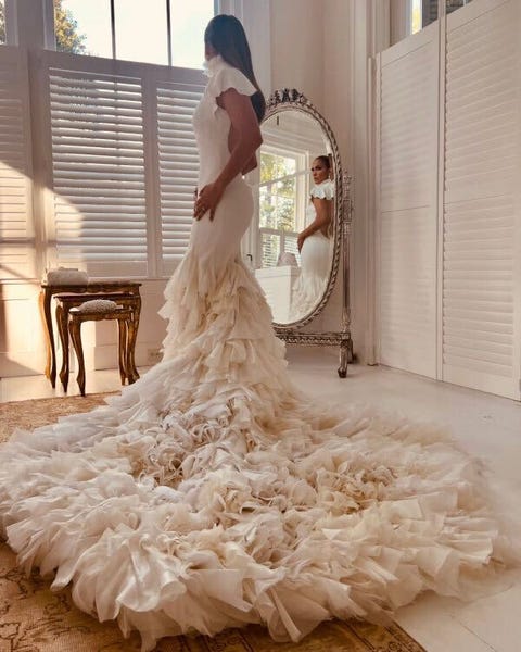 jlo in her wedding dress