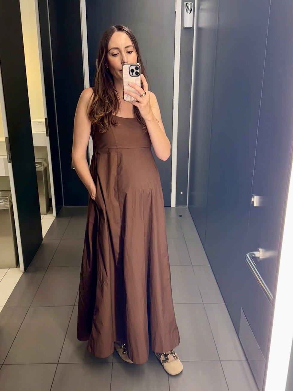 Whistles Anna Dress Maternity Wear Rental Review