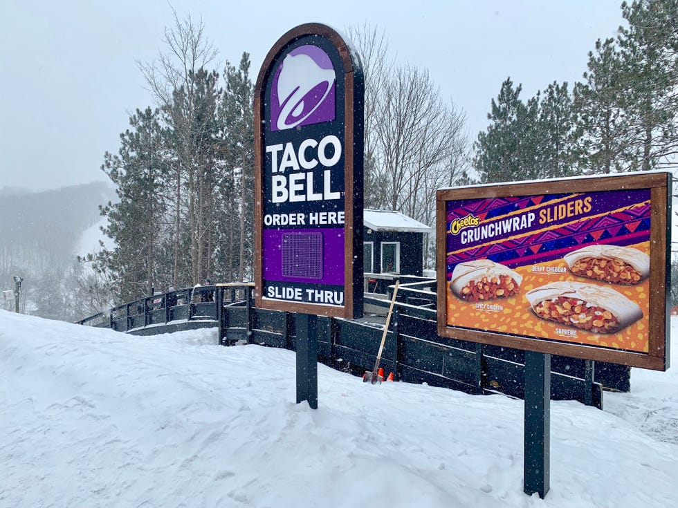 Snow, Advertising, Winter, Billboard, Display advertising, Signage, Banner, Landscape, 