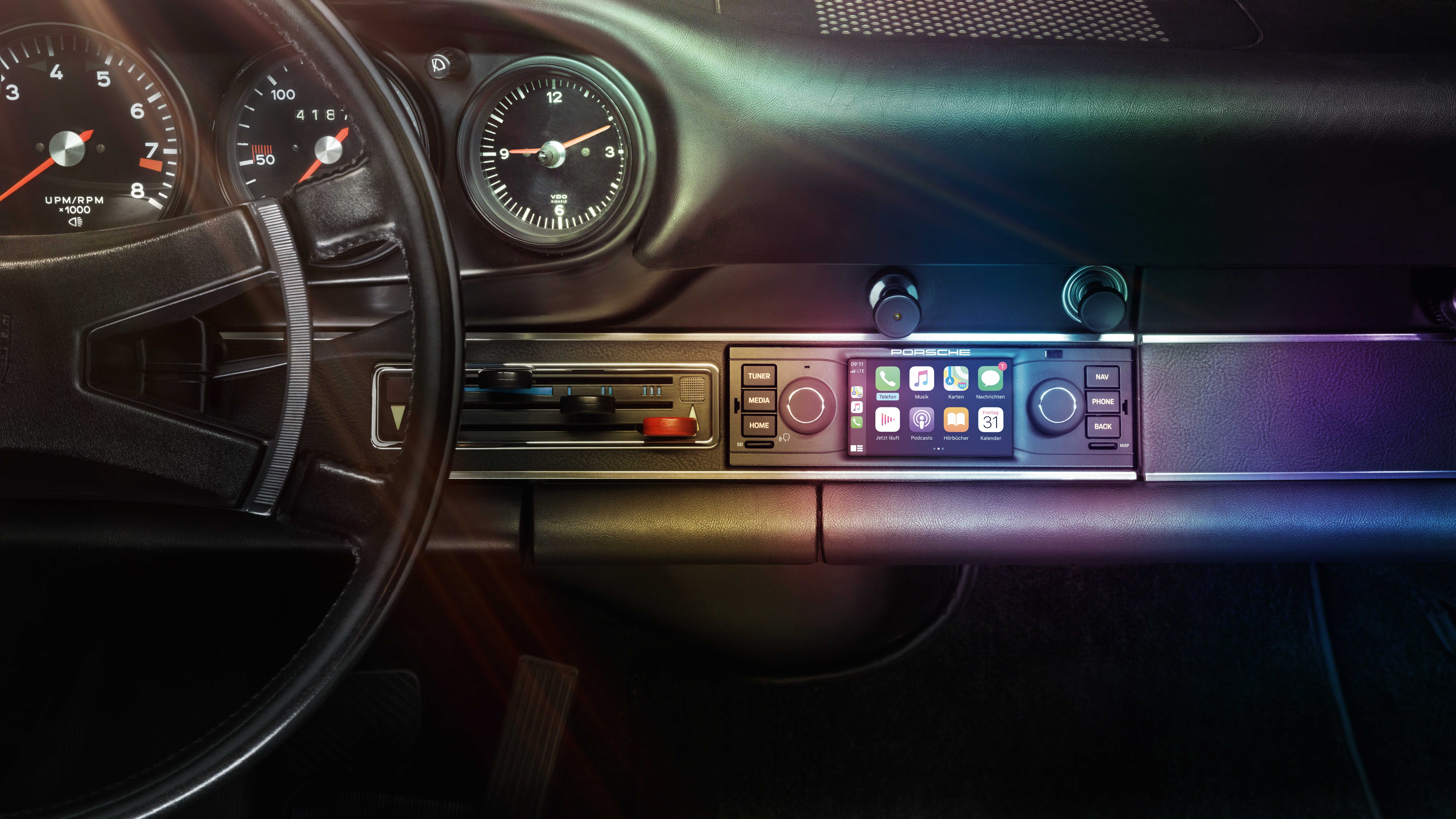Porsche Will Sell You a CarPlay-Ready Radio for Your Vintage Ride