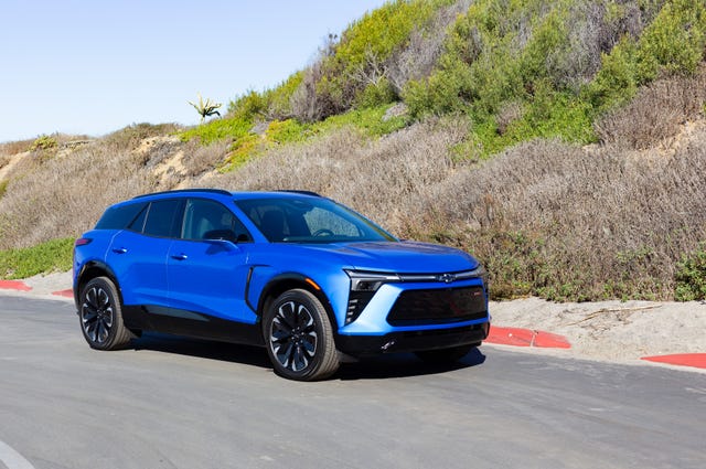 See Photos of the 2024 Chevy Blazer EV First Drive