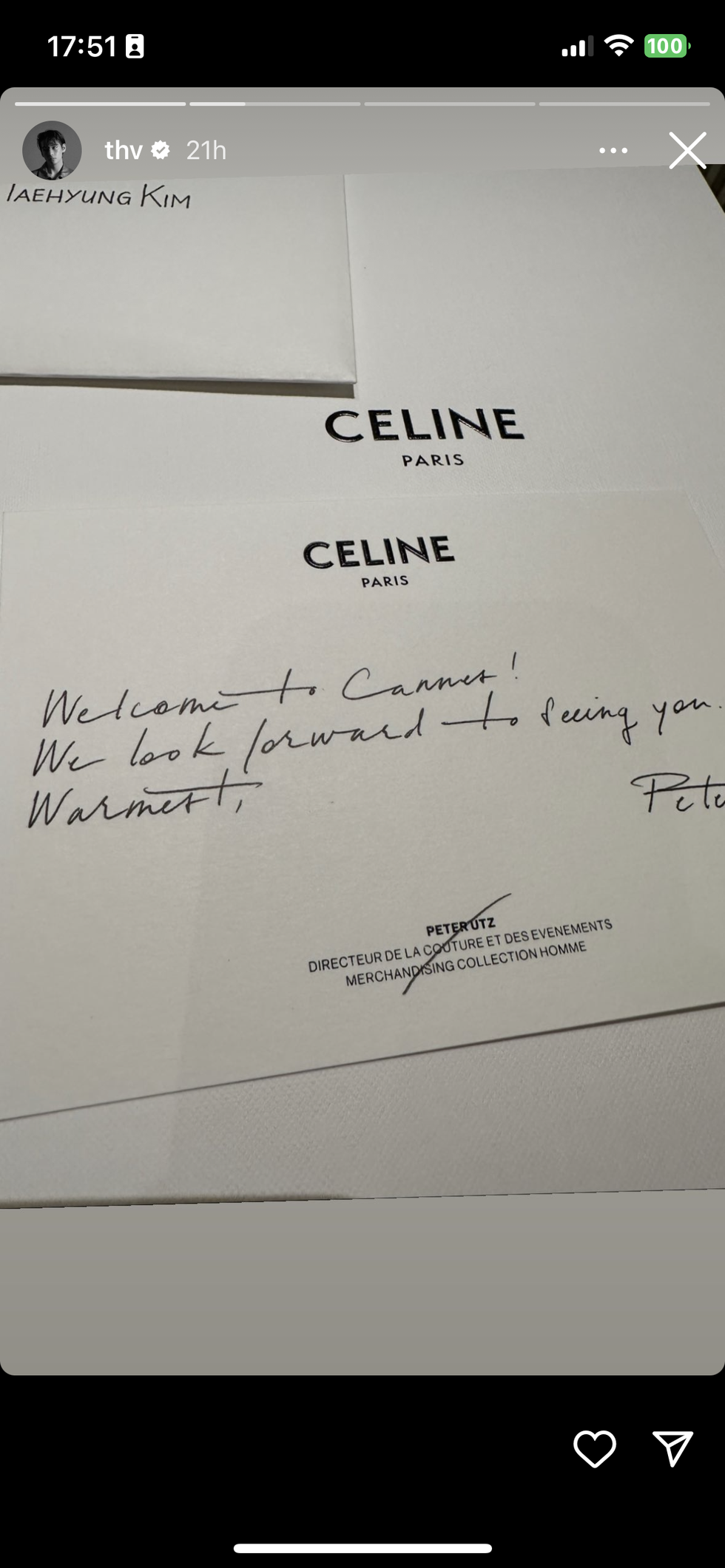 Inside Lisa of Blackpink's Night at Celine's Cannes Dinner With V