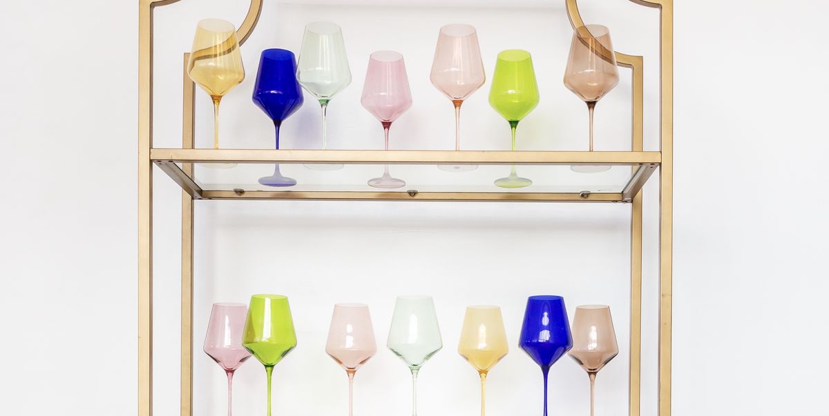 Estelle Colored Glass Sale of 2020 - Chic Colored Wine Glasses