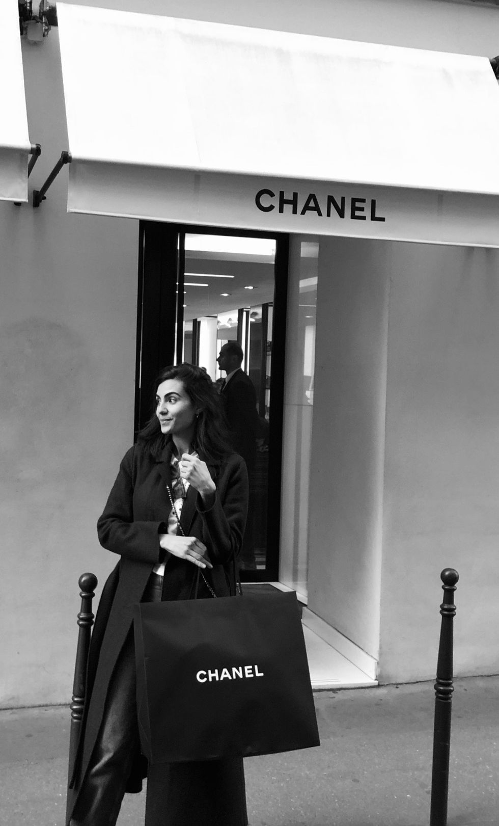 Inside the Chanel show with Aiysha Hart
