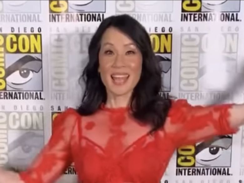 Lucy Liu Upskirt - At 53, Lucy Liu's Abs Are Totally Epic In A Sheer Crop Top On IG