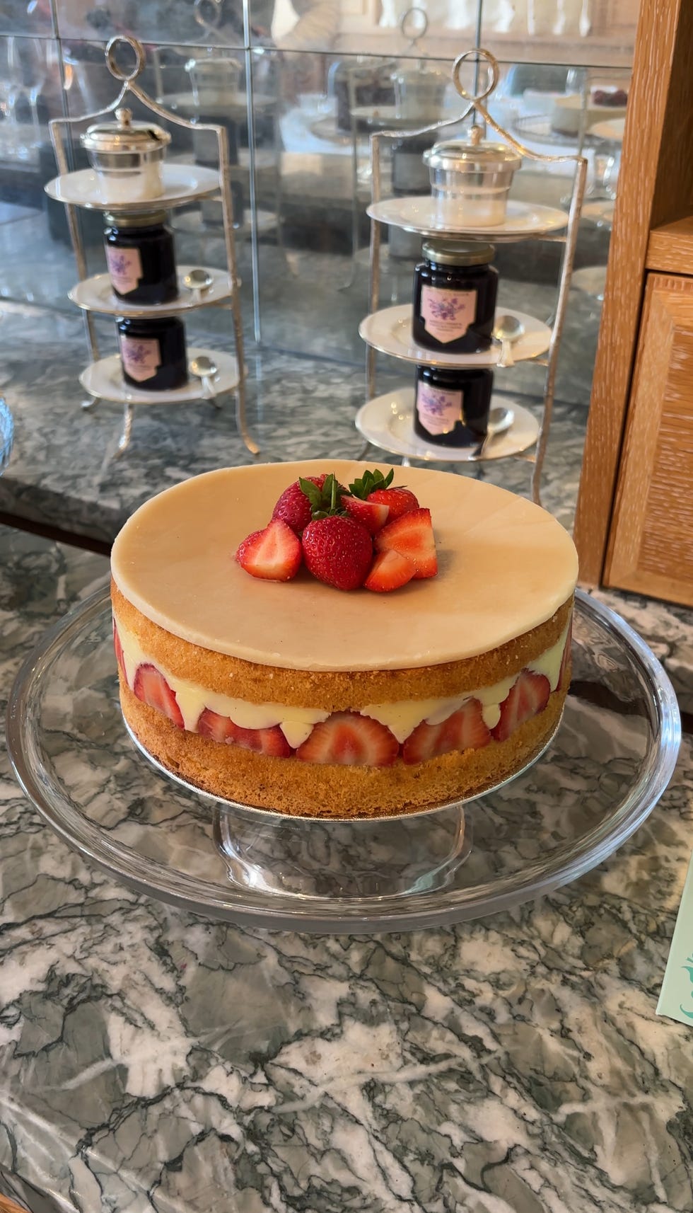 mary berry fortnum mason range strawberry fraisier