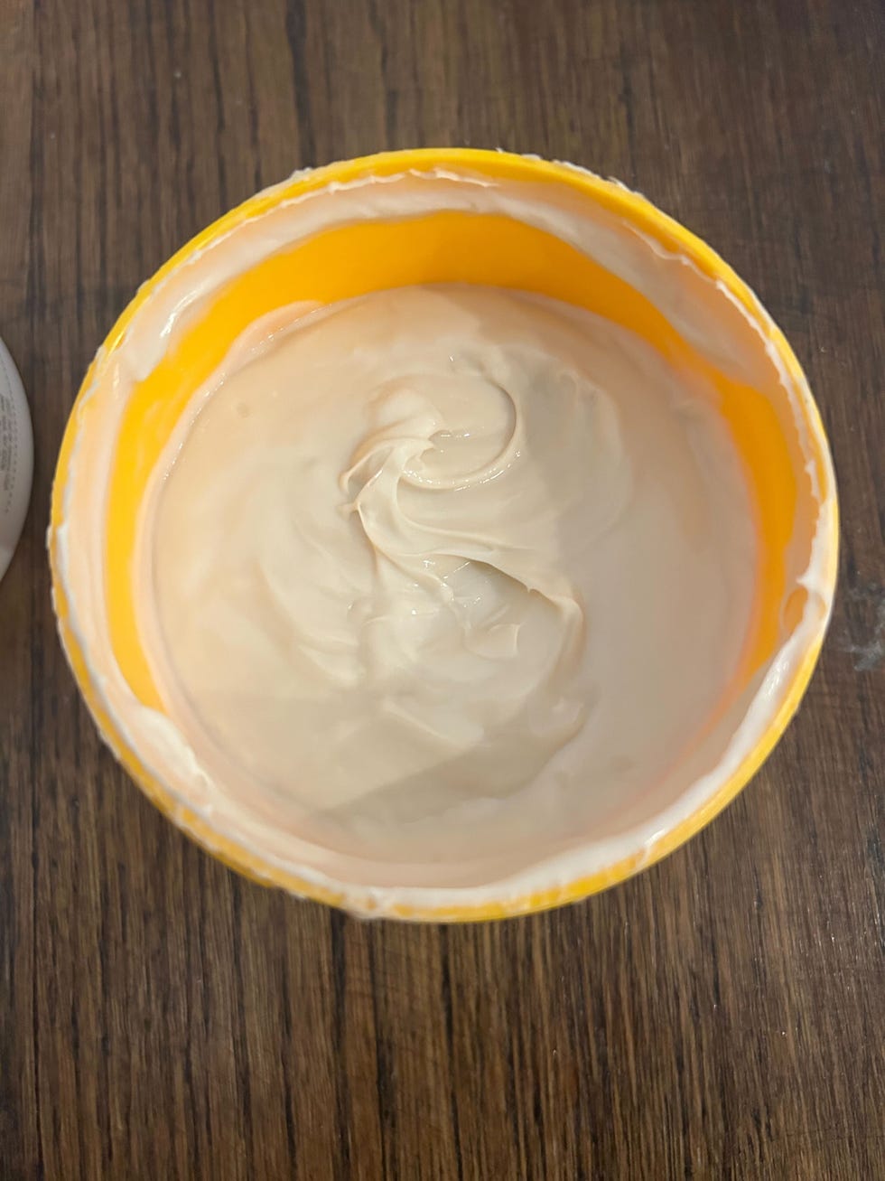 a tub of bum bum cream