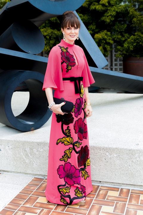 Clothing, Pink, Kimono, Costume, Dress, Fashion, Hairstyle, Magenta, Formal wear, Gown, 