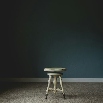 a table on a carpet