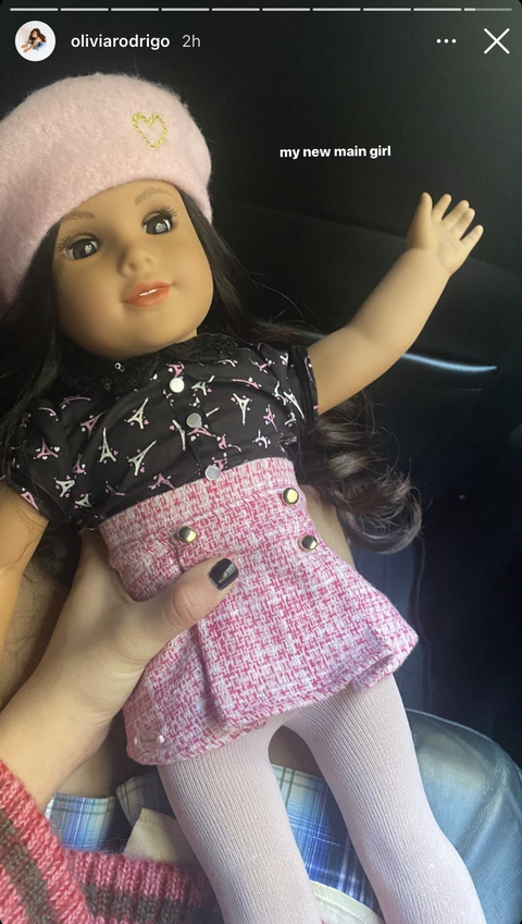 olivia rodrigo american girl doll